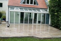 Berlin Steglitz Keramische Platten verlegen - Terrassenbau