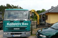 Erdarbeiten Baugrube ausheben