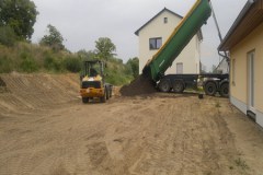 Garten Landschaftsbau Grundstueck begradigen