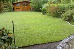 Garten Landschaftsbau Rollrasen verlegen Kleinmachnow