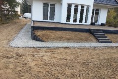 Mauern Palisaden Boeschungssicherung Terrasse l-Steine setzen