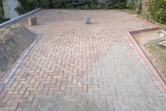 Pflasterarbeiten Betonstein Zufahrt herstellen