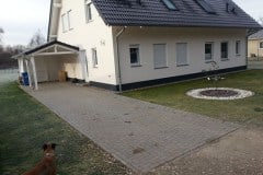 Pflasterarbeiten Betonstein Zufahrt pflastern