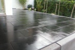 Terrasse aus Naturstein bauen Berlin Wannsee