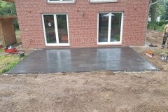 Terrassenbau Wilhelmshorst aus Keramik u. Naturstein