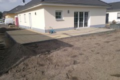 Terrassenbau Terrassenplatten verlegen