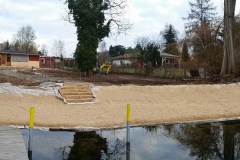 Uferbefestigung Werder Havel Strand bauen
