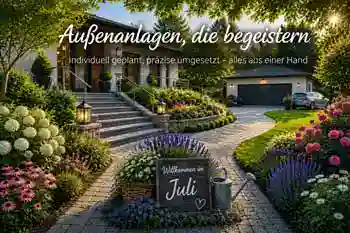 Kundenträume im GaLabau mit Kollektiv Bau GaLa Bau nicht nur im Juli - Gartenträume realisiert von Kollektiv Bau aus Werder an der Havel